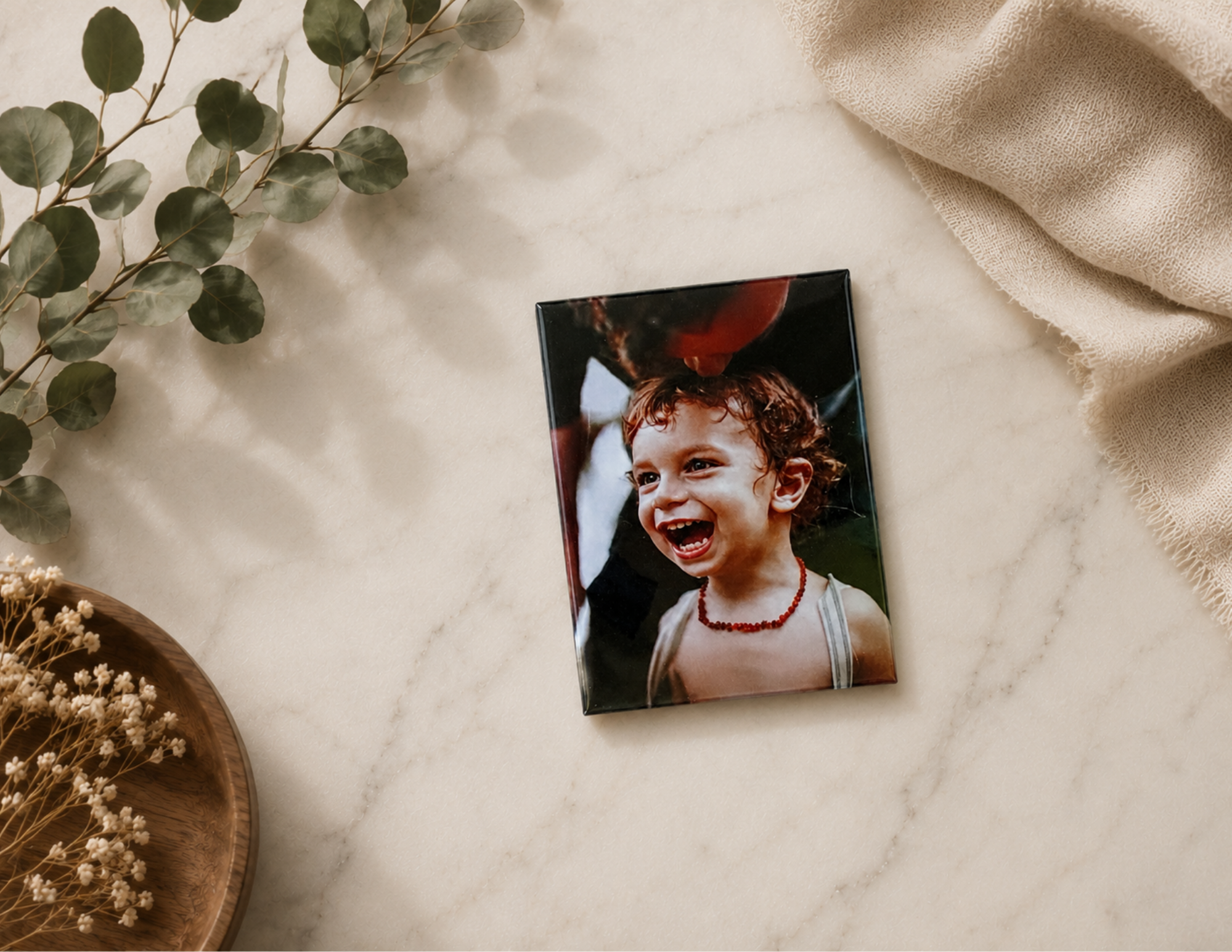 3 Custom Photo Magnets